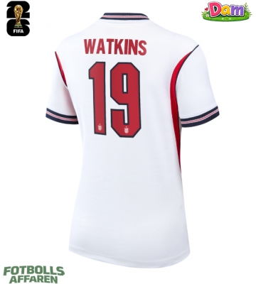 England Ollie Watkins #19 Hemmatröja Kvinnor VM 2026 Kortärmad
